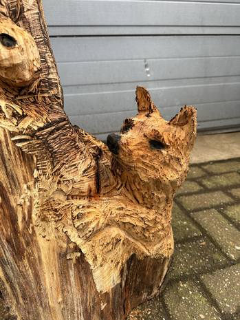 Houtsnijwerk-houtsculptuur-een-uil-vos-en-eekhoorn-8