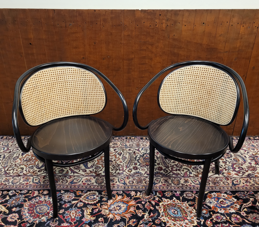 Retro-vintage-stoelen-stoel-van-hout-en-rotan-zwart-beige-3
