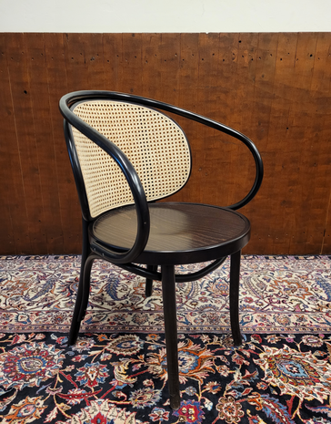 Retro-vintage-stoelen-stoel-van-hout-en-rotan-zwart-beige-6