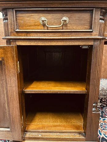 Engels-Klassiek-Antiek-Chesterfield-Bureau-Desk