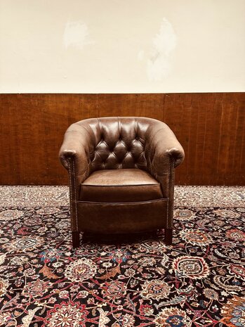 Klassiek-Engels-Chesterfield-Springvale-Fauteuil-Byron-Tub-Chair