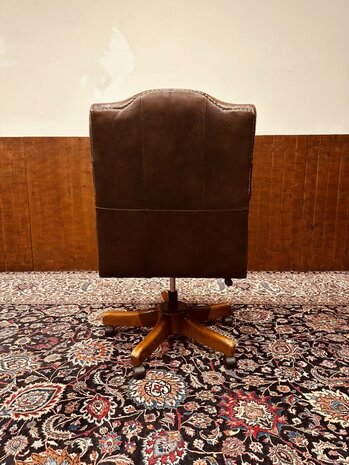 Klassiek-Engels-Antiek-Chesterfield-Bureaustoel-President-Chair