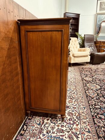 Klassiek-Engels-Antiek-Oud-Wijnrek-Wijnkast-Kast