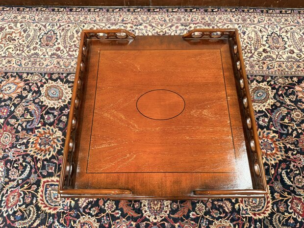 Antieke-klassieke-engelse-Oude-boekenmolen-draaibare-boekenkast-10