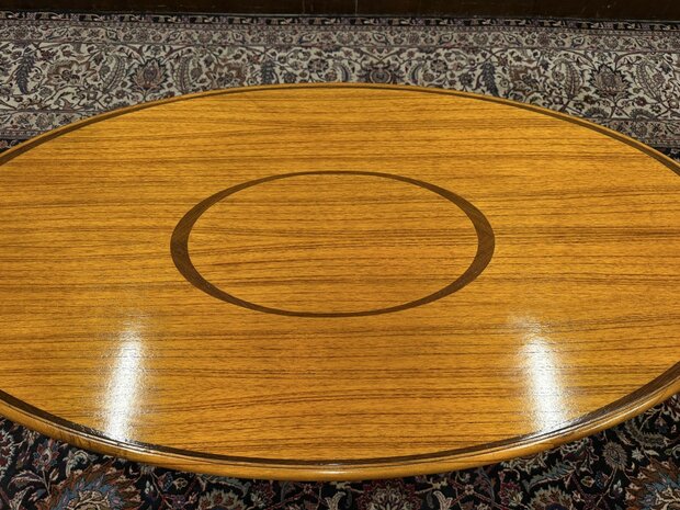 Klassiek-Engels-Antiek-Oud-Chesterfield-Globe-Wernicke-Vergadertafel-Tafel-10