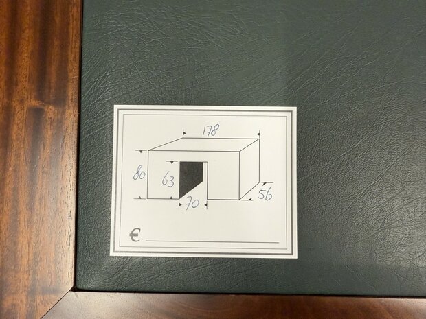 Klassiek-Oud-Antiek-Engels-Chesterfield-Mahoniehout-Mahonie-Smal-Ondiep-Bureau-Desk-met-Groen-Lederen-Inleg