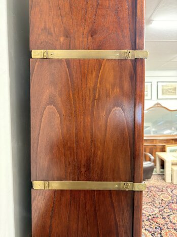 Antiek-Oud-Engels-Klassiek-Chesterfield-Origineel-Globe-Wernicke-Vitrinekast-Boekenkasten-Bibliotheekkast-Boekenkast