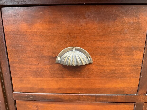 Klassiek-Engels-Antiek-Oud-Chesterfield-Apothekerskast-Boekenkast