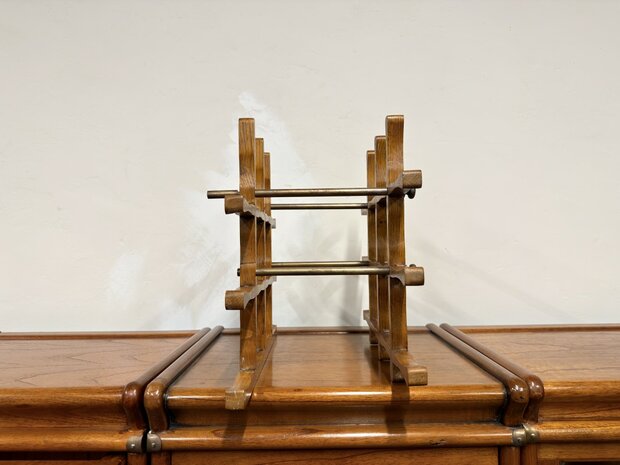 Klassiek-Engels-Antiek-Oud-Chesterfield-Originele-Globe-Wernicke-Wijnrek-in-Boekenkast-3