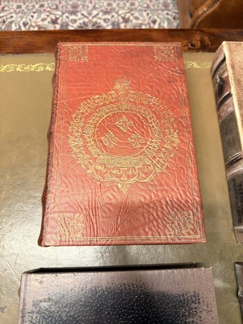 Antiek-klassiek-engels-opberg-boek-opbergdoos-faux-book-XL-1