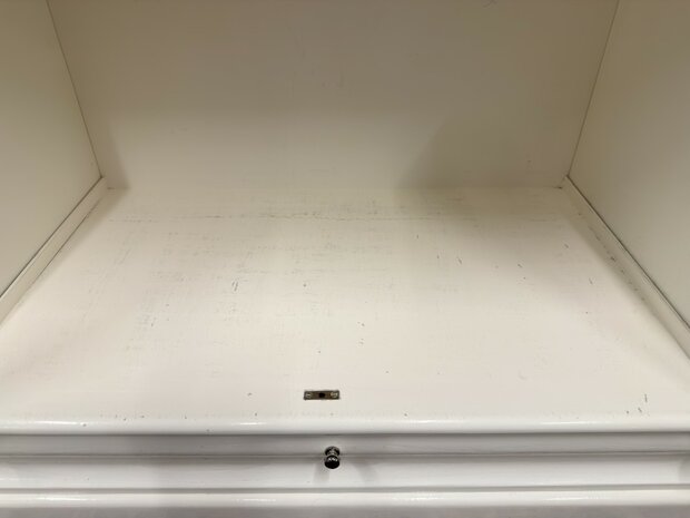 Klassiek-Engels-Antiek-Oud-Originele-Globe-Wernicke-Boekenkast-Wit