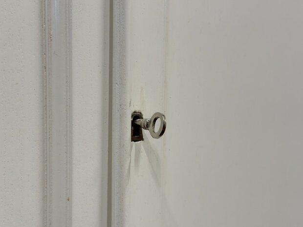 Klassiek-Engels-Antiek-Oud-Originele-Globe-Wernicke-Dressoir-Boekenkast-Wit