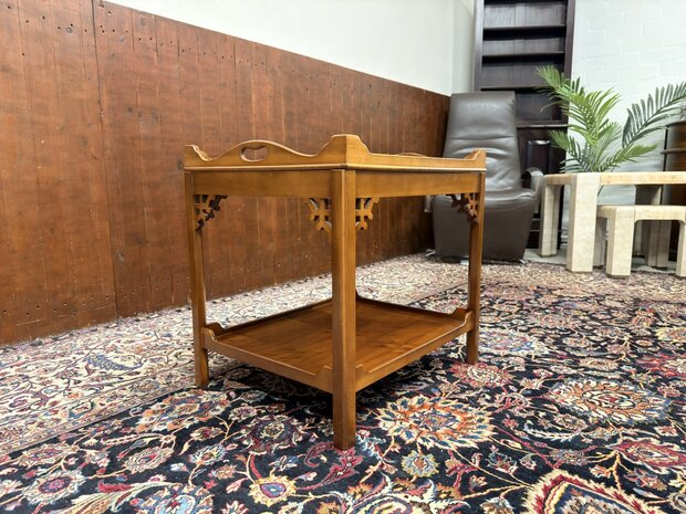 Klassiek-Italiaans-Antiek-Oud-Bijzettafeltje-Bijzettafel-met-Dienblad