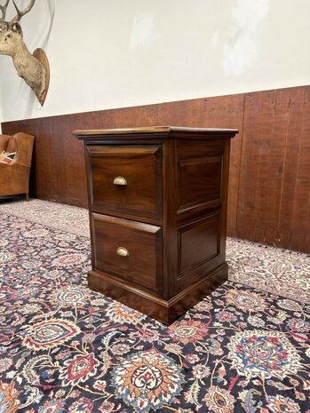 Klassiek-Engels-Antiek-Oud-Chesterfield-Archiefkast-Kantoorkast-Ladekast