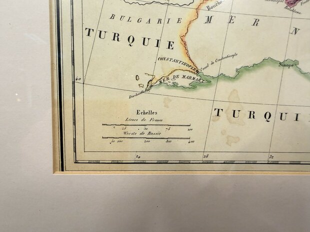 Klassiek-Oud-Antiek-Russische-Landkaat-Prent-1834-3