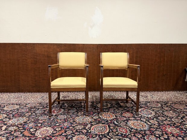 Set-Klassiek-Engels-Antiek-Oud-Stoelen-Stoel-Bureaustoelen