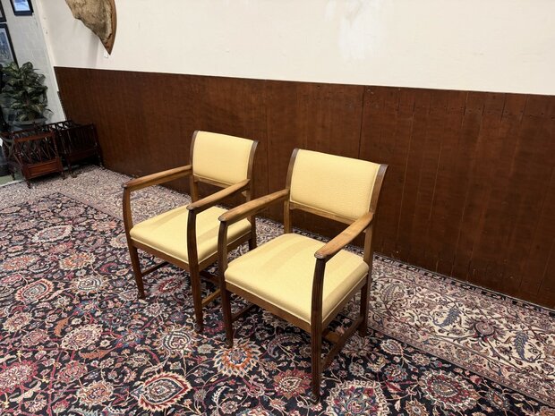 Set-Klassiek-Engels-Antiek-Oud-Stoelen-Stoel-Bureaustoelen