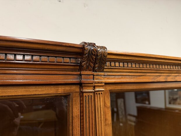 Klassiek-Engels-Antiek-Oud-Originele-Globe-Wernicke-Boekenkast-Bibliotheekkast-Kast