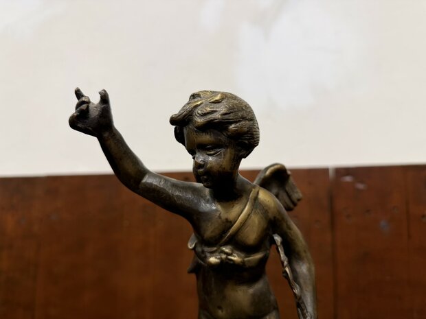 Antiek-Brons-beeld-Putti-Engel-6
