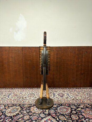 Klassiek-Engels-Antiek-Oud-Chesterfield-Vintage-Albert-Einstein-Boekendrager-Boekenkast-Kast