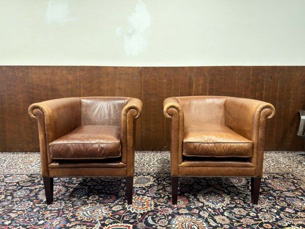 Set Laura Ashley sessel in Schafsleder