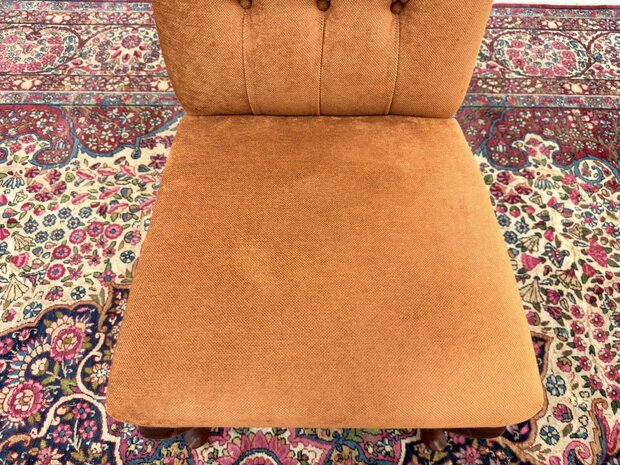 Set-Klassiek-Antiek-Oud-Engels-Chesterfield-Vintage-Set-Stoelen-Eetkamerstoelen