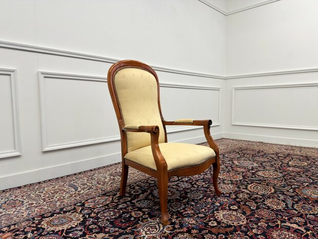 Klassiek-Engels-Antiek-Oud-Vintage-Chesterfield-Fauteuil