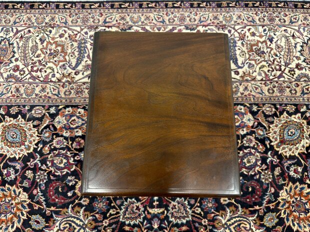 Klassiek-Engels-Antiek-Oud-Vintage-Chesterfield-Ladekast-Printerkast-Kantoorkast