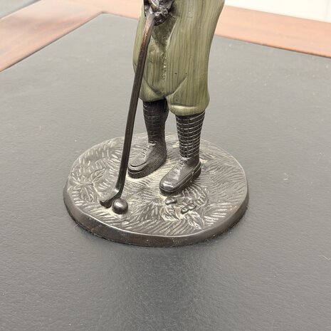 Antiek-brons-beeld-golfer-putter-4
