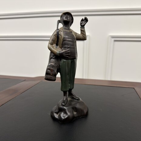 Antiek-brons-beeld-golfer-caddy-4