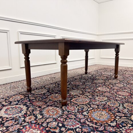 Klassiek-Antiek-Engels-Oud-Chesterfield-Bureau-Schrijftafel-Groen-Leder