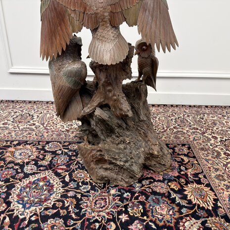 Beeld-Houtsnijwerk-Uilen-7