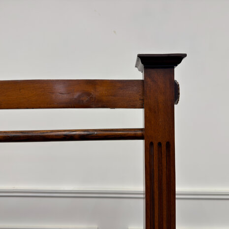 Klassiek-Antiek-Engels-Oud-Victoriaans-Vintage-Chesterfield-Kapstok-Garderobe-Coat-Rack