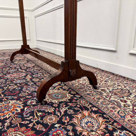 Klassiek-Antiek-Engels-Oud-Victoriaans-Vintage-Chesterfield-Kapstok-Garderobe-Coat-Rack