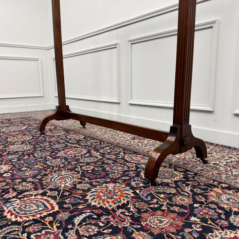 Klassiek-Antiek-Engels-Oud-Victoriaans-Vintage-Chesterfield-Kapstok-Garderobe-Coat-Rack