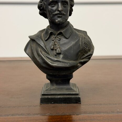 Antiek-brons-borstbeeld-William-Shakespeare-4