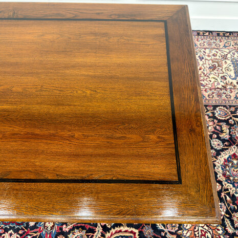 Klassiek-Engels-Antiek-Oud-Vintage-Chesterfield-Eiken-Eichholtz-Bureau-Desk