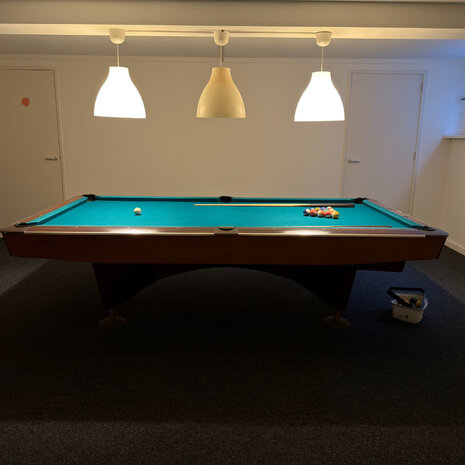 Complete-Pooltafel-met-4-keuen-en-accessoires