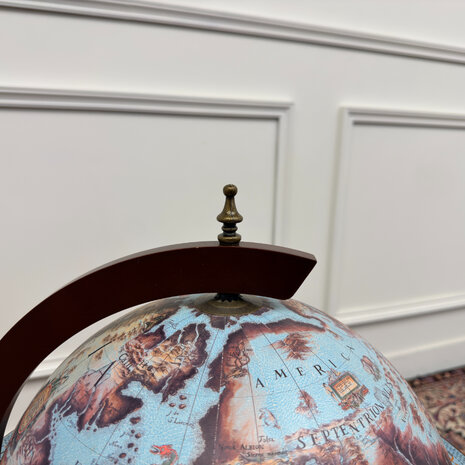 Klassiek-Engels-Chesterfield-Antiek-Oud-Vintage-Bar-Globe-Vloermodel-3