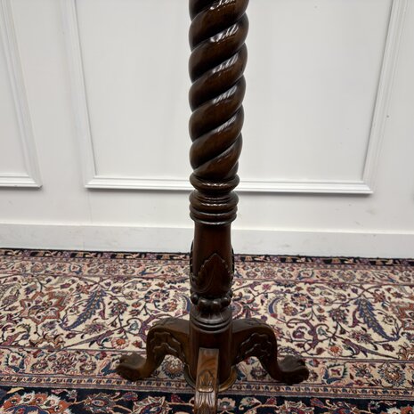 Klassiek-Engels-Antiek-Oud-Vintage-Chesterfield-Kapstok-8