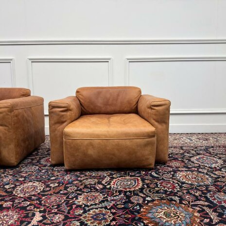 Frigerio-Cooper-lederen-fauteuils-Design-bruin-6