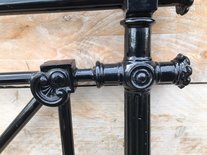 Schmiedeeisen geländer jugendstil