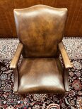 Englischer Chesterfield stuhl Dunkelbraun