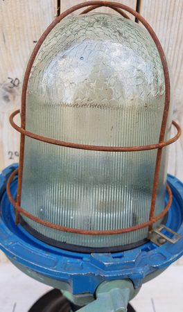 Vintage industrie tischleuchte - TI1
