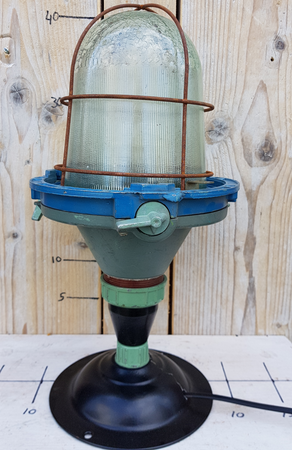 Vintage industrie tischleuchte - TI1