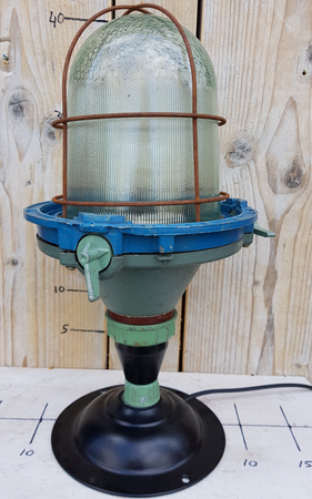 Vintage industrie tischleuchte - TI1