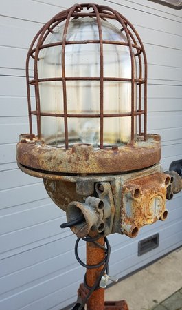 Vintage industrial stehleuchte - VI6