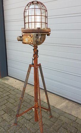 Vintage industrial stehleuchte - VI6