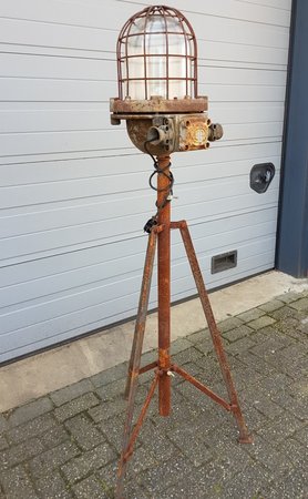 Vintage industrial stehleuchte - VI6