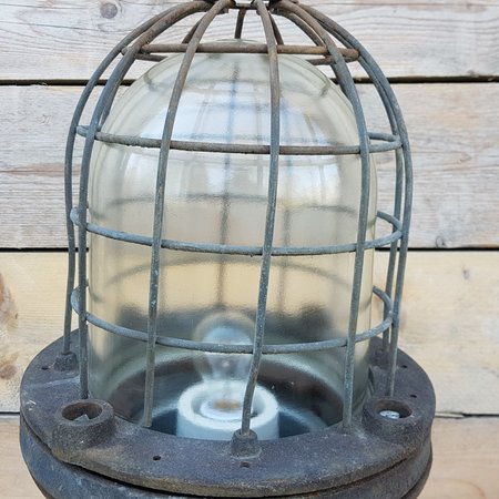 Antike industrial stehlampe - VI1